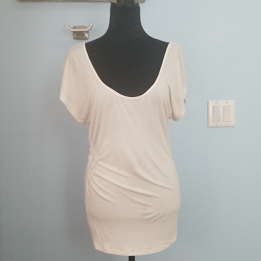 Miss Chievous deep scoop front top